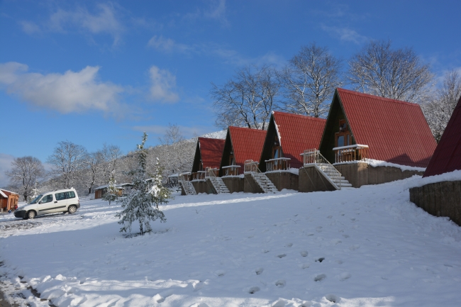 İznik'in bungalov evleri keşfedilmeyi bekliyor